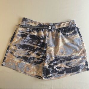 Nike ACG Trail Shorts Men 2XL Belted Hiking Outdoors Sportswear Nebula Space